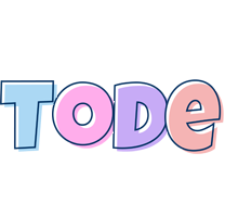 Tode pastel logo