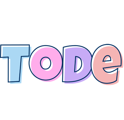 Tode pastel logo