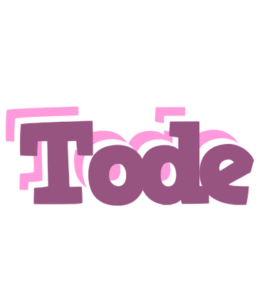Tode relaxing logo