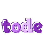 Tode sensual logo