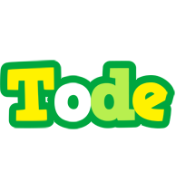 Tode soccer logo