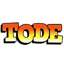 Tode sunset logo