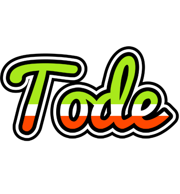 Tode superfun logo