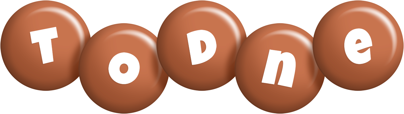 Todne candy-brown logo