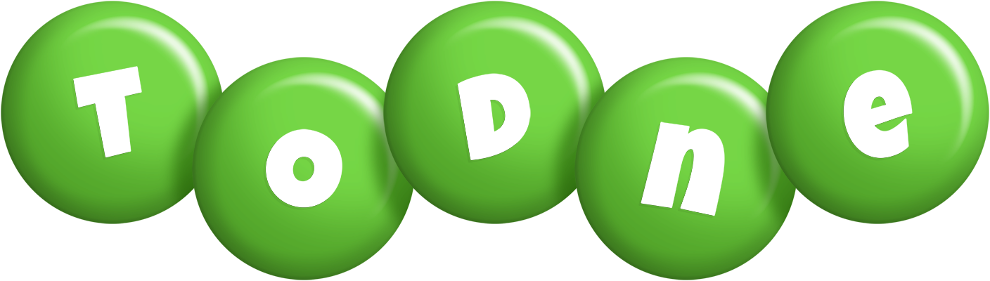 Todne candy-green logo