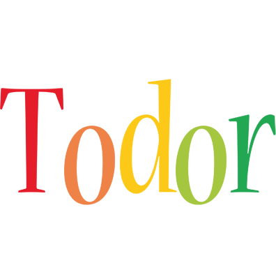 Todor birthday logo