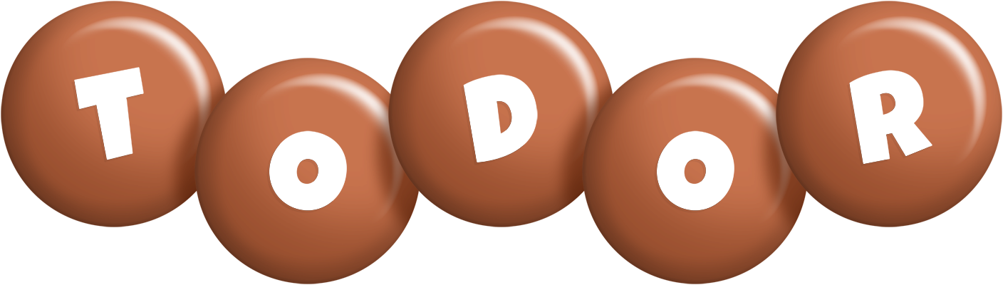 Todor candy-brown logo