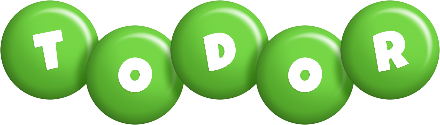 Todor candy-green logo