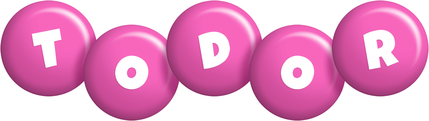 Todor candy-pink logo