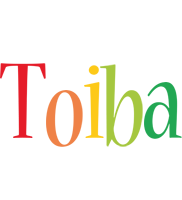 Toiba birthday logo