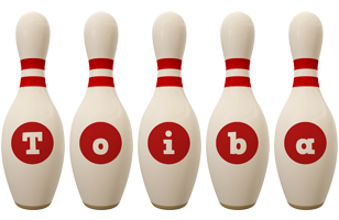 Toiba bowling-pin logo