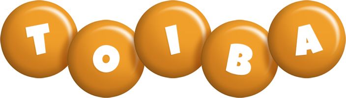 Toiba candy-orange logo