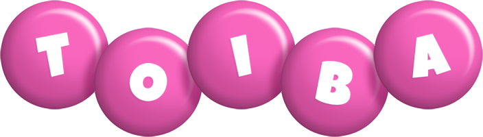 Toiba candy-pink logo