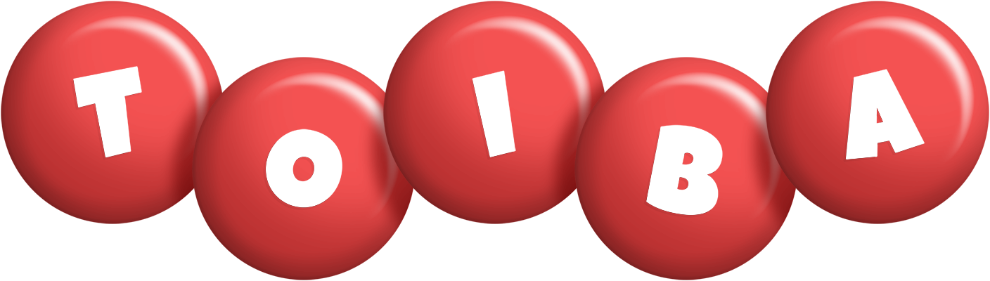 Toiba candy-red logo