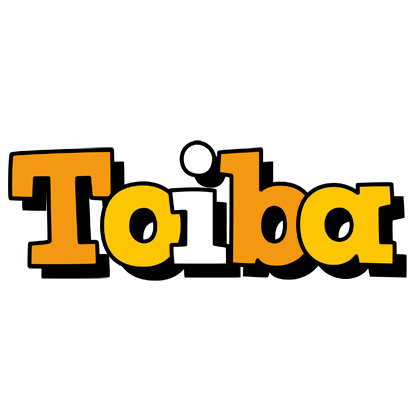 Toiba cartoon logo