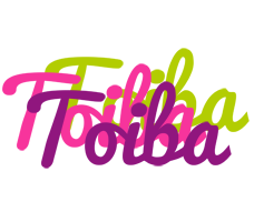 Toiba flowers logo