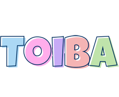 Toiba pastel logo