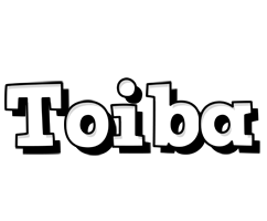 Toiba snowing logo