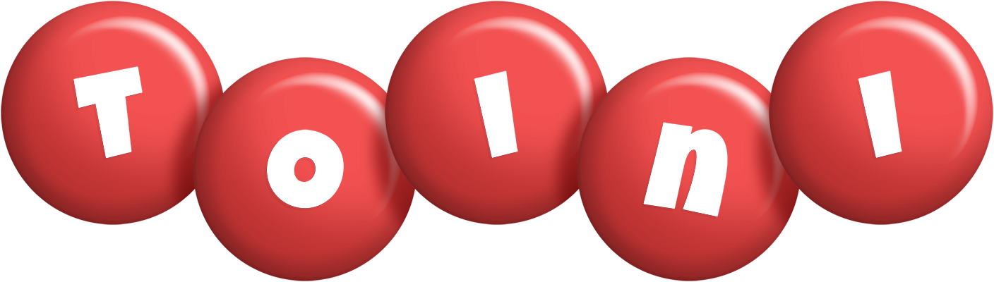 Toini candy-red logo