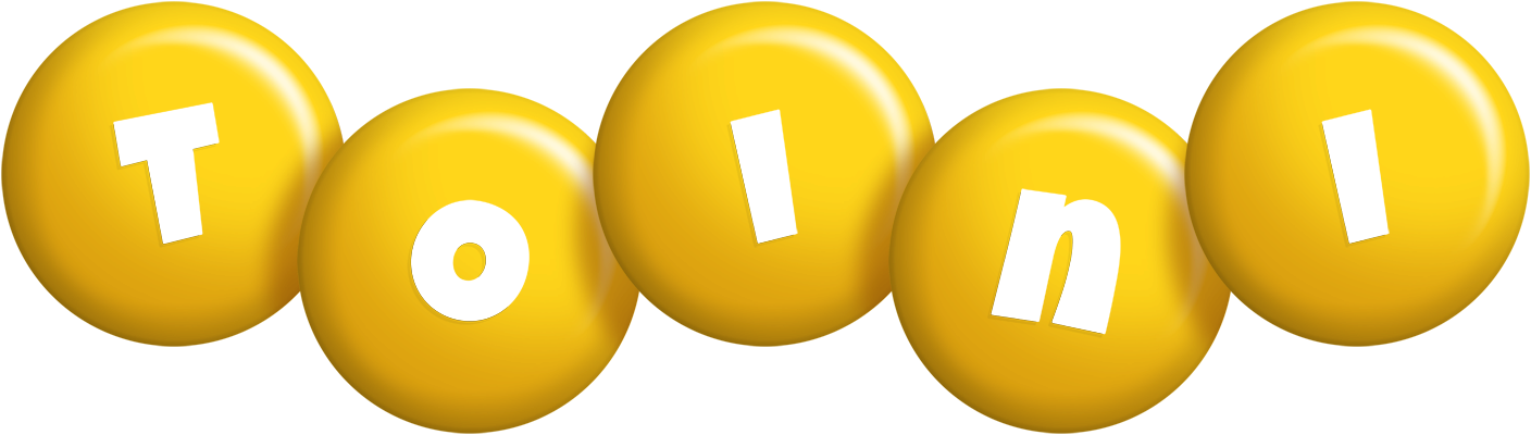 Toini candy-yellow logo