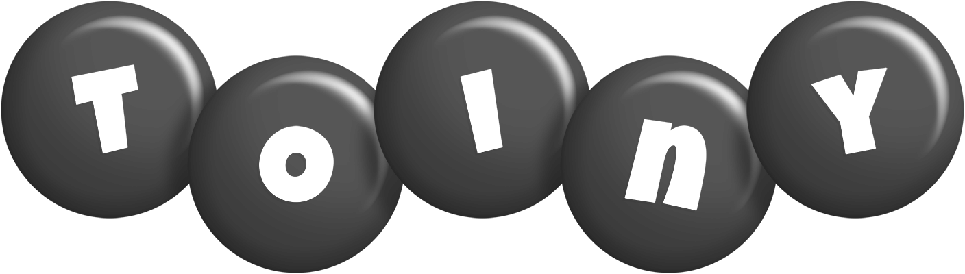 Toiny candy-black logo