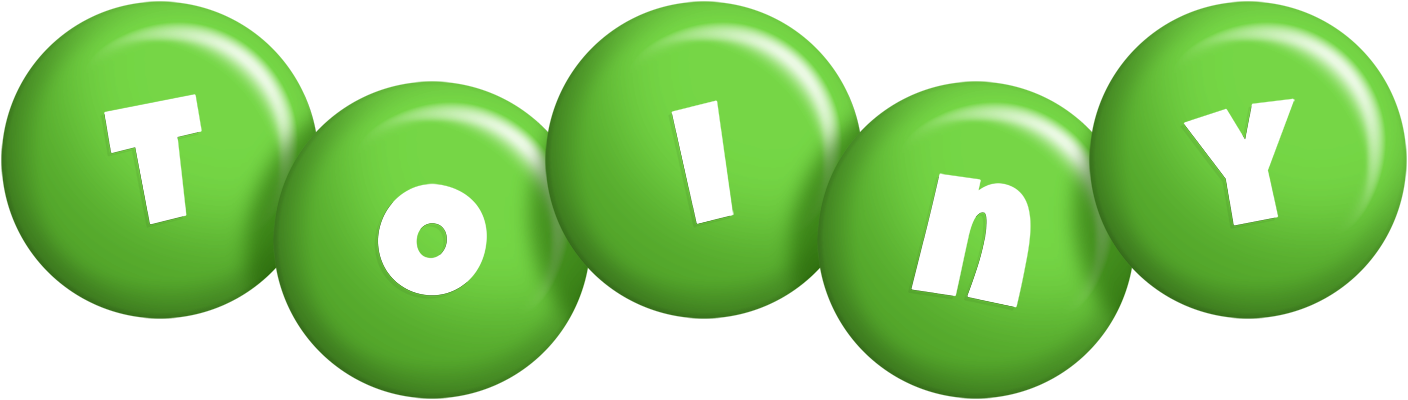 Toiny candy-green logo