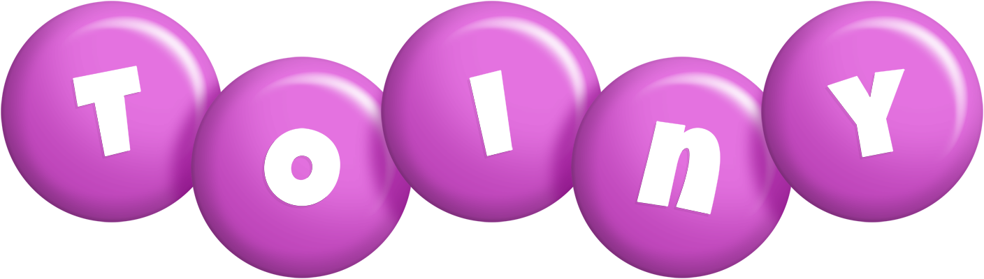 Toiny candy-purple logo
