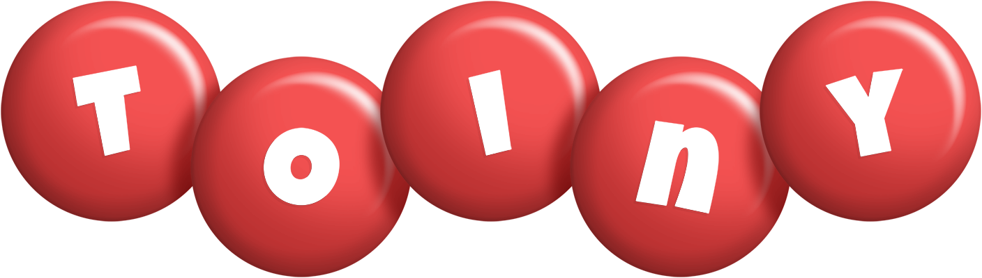 Toiny candy-red logo