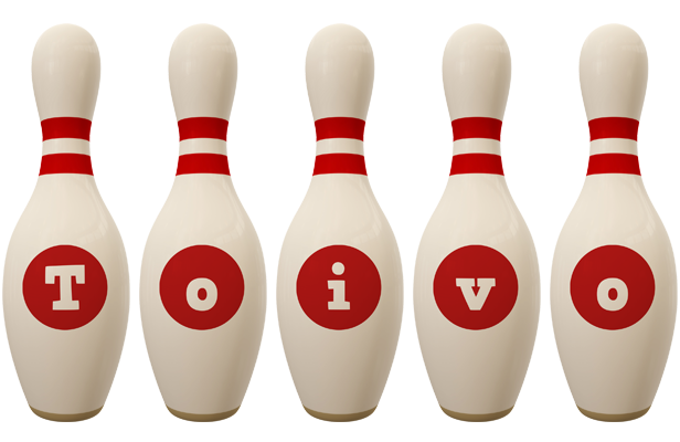 Toivo bowling-pin logo