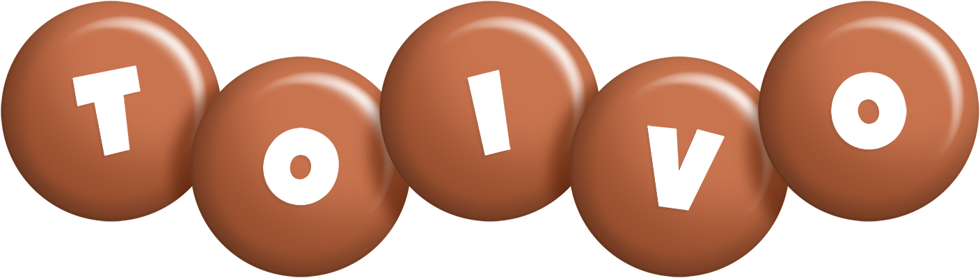 Toivo candy-brown logo