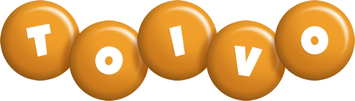 Toivo candy-orange logo