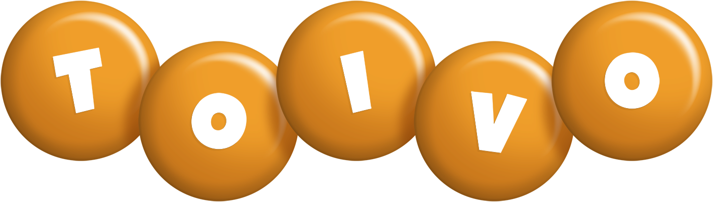 Toivo candy-orange logo