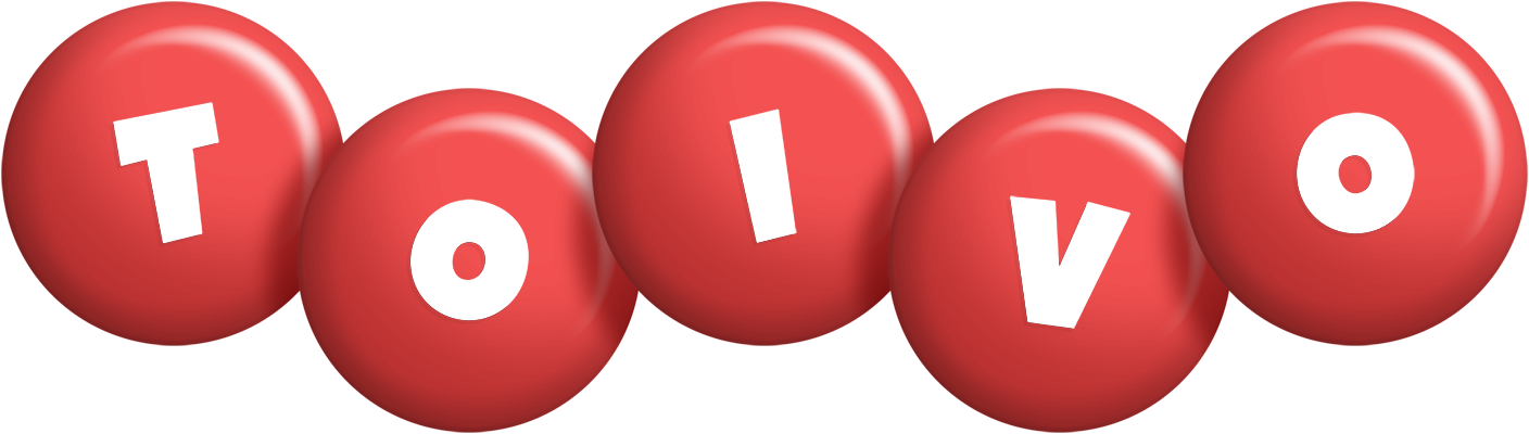 Toivo candy-red logo