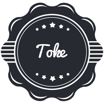 Toke badge logo