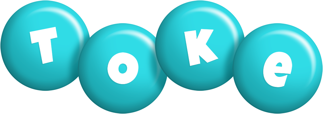 Toke candy-azur logo