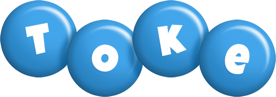 Toke candy-blue logo