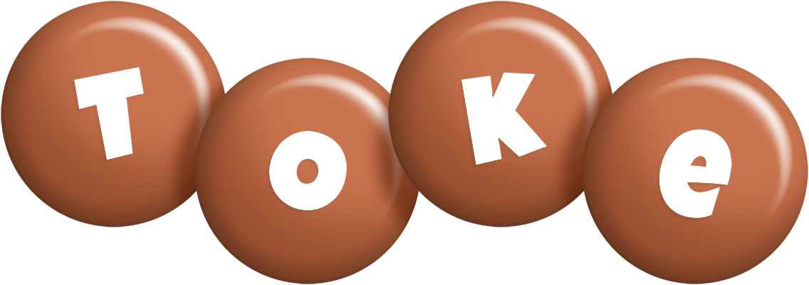 Toke candy-brown logo