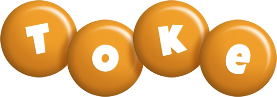 Toke candy-orange logo