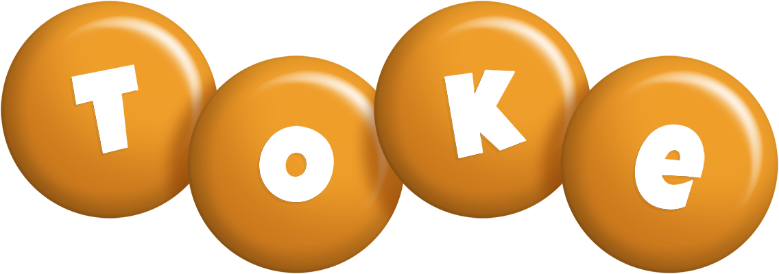 Toke candy-orange logo