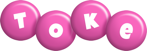 Toke candy-pink logo