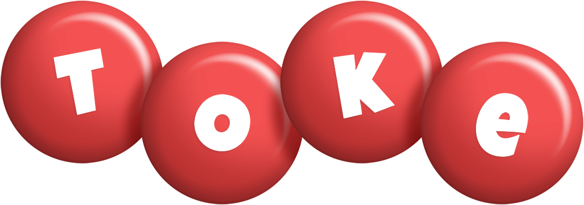 Toke candy-red logo