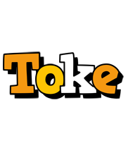 Toke cartoon logo