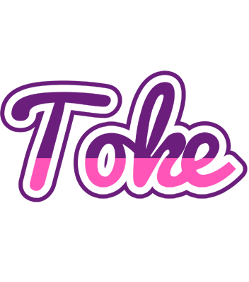 Toke cheerful logo