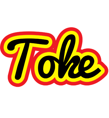 Toke flaming logo