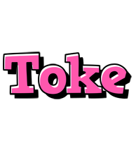 Toke girlish logo