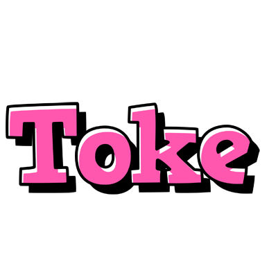 Toke girlish logo