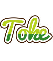 Toke golfing logo