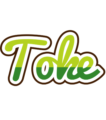 Toke golfing logo