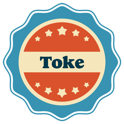 Toke labels logo