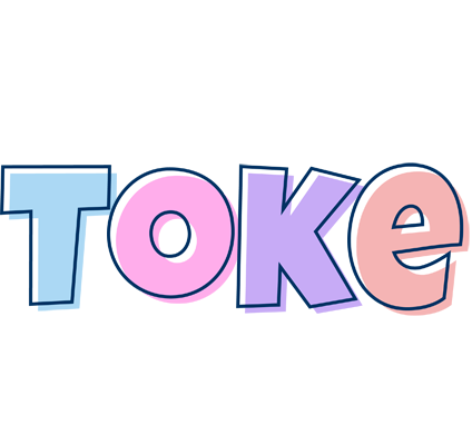 Toke pastel logo